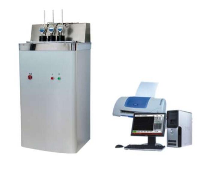 微機分體立式維卡熱變形軟化點溫度測定儀